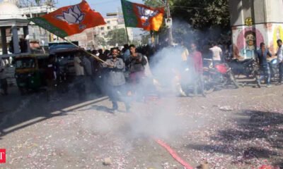 BJP neat sweeps Tripura civic polls, PM Modi says of us take politics of precise governance
