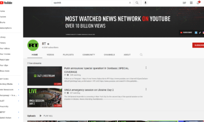 YouTube, Google to block Russian converse-owned channels