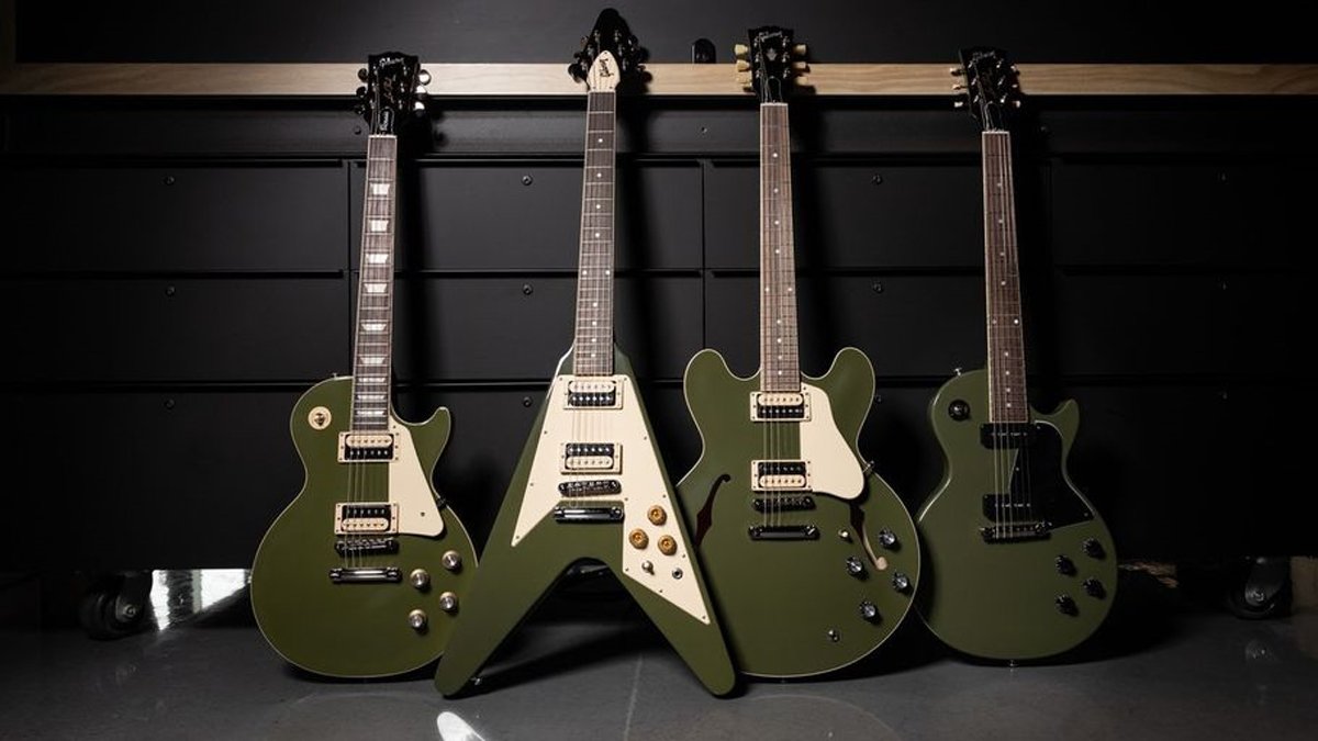 Gibson expands its Exclusives Series with unique-come across Olive Drab ’70s Flying V