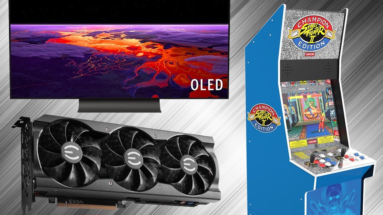 Everyday Deals: GeForce RTX 3080 GPU for $849.99, 55″ 4K OLED TV for $807, Arcade1Up Dual carriageway Fighter II Colossal Blue Cupboard