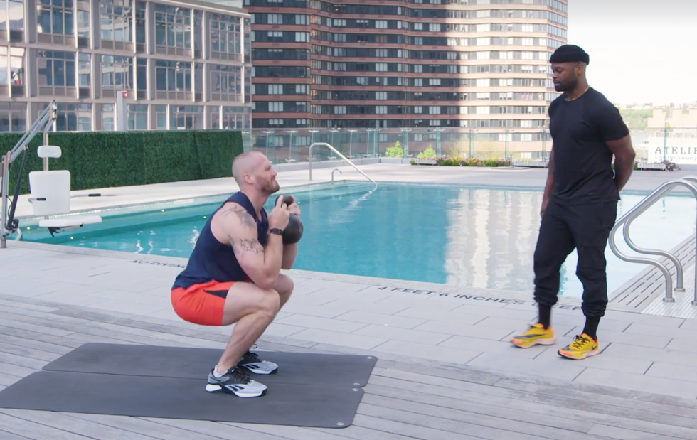 This 5-Minute Tubby-Physique Kettlebell Workout Will Push You to the Limit