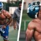 Saquon Barkley Looks Ripped in These Fresh Shirtless Practicing Shots