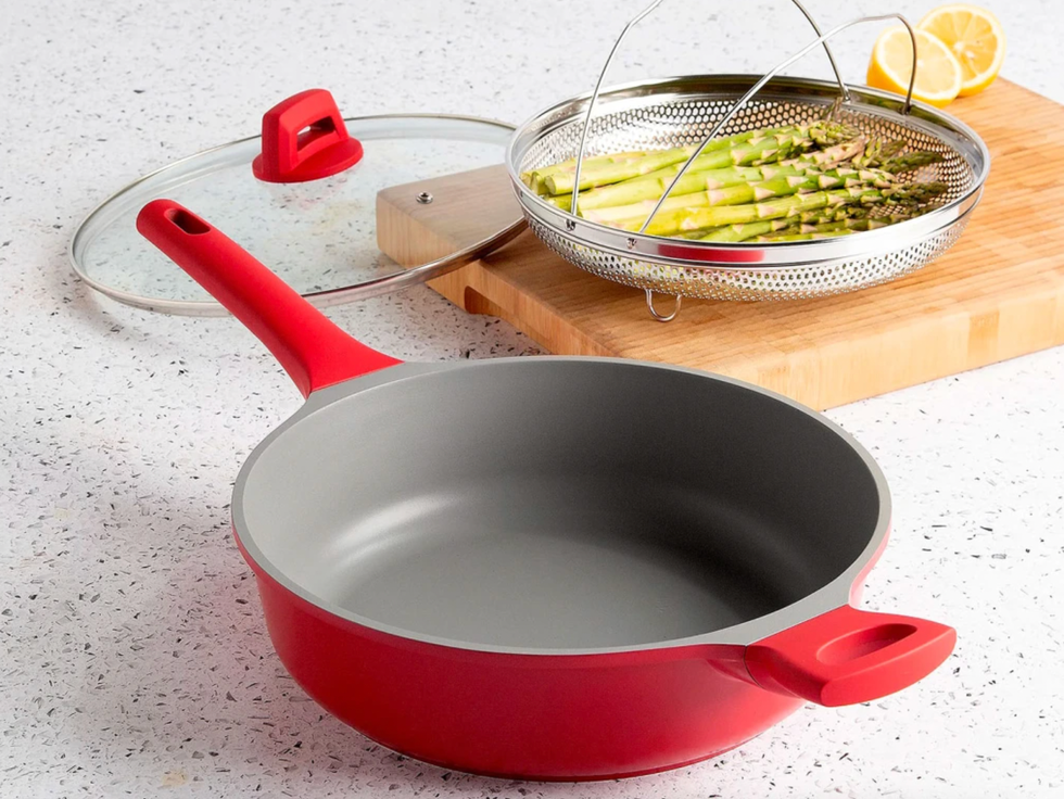 This $44 Nonstick Frying Pan Dupe Is the Handiest Cookware You Need