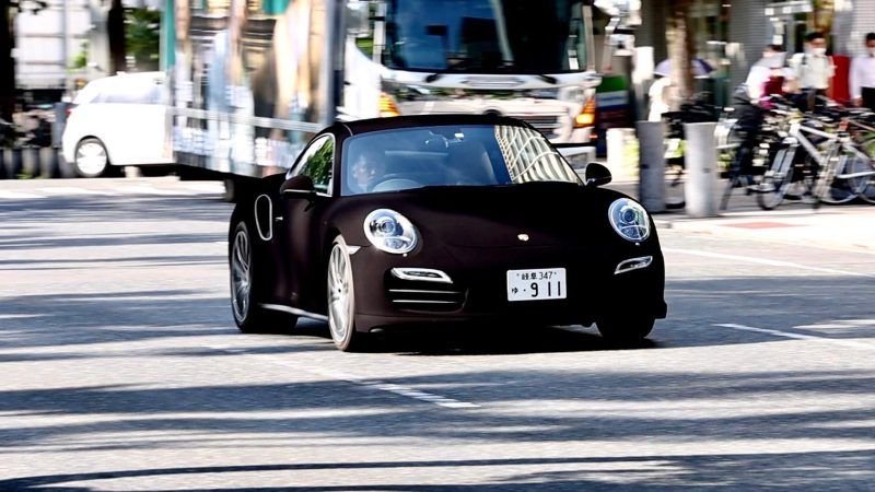 Seek This Porsche 911 Plod Goth for a Evening on the Town