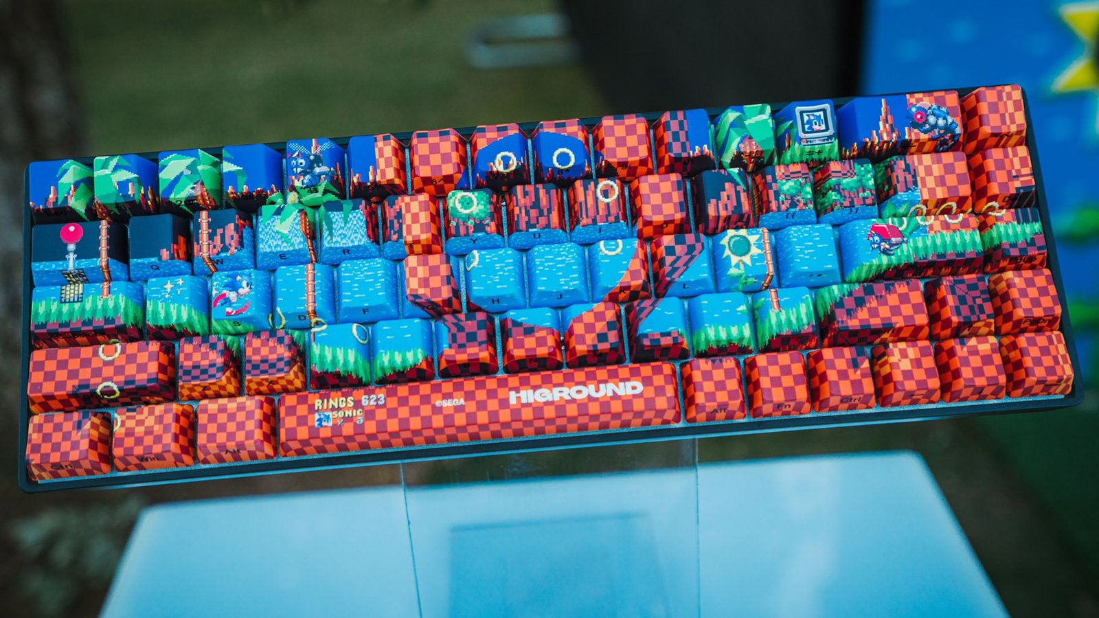 These Sonic the Hedgehog mechanical keyboards gotta form hastily