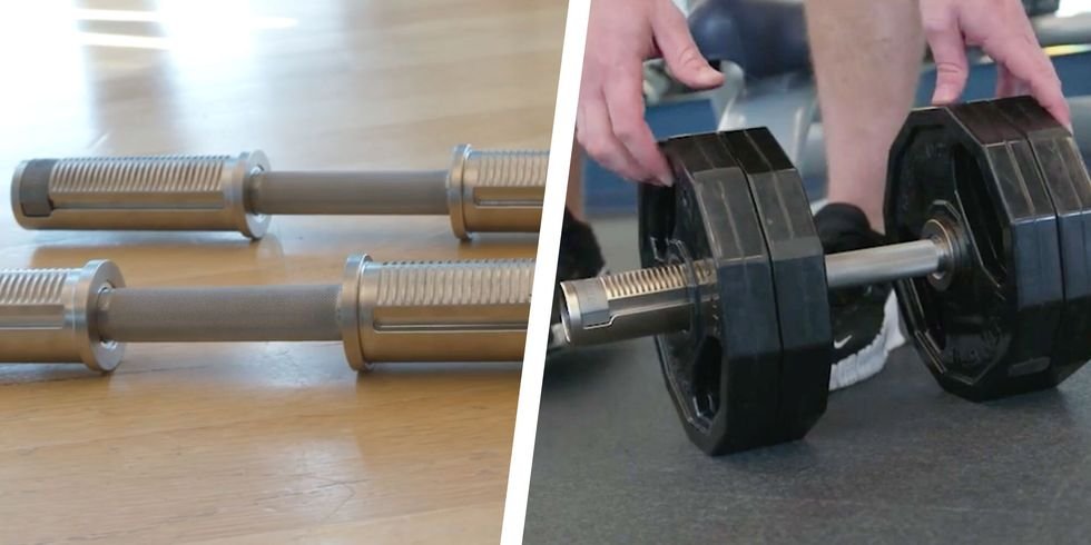 These Adjustable Dumbbells Give You a Probability to Fetch Basically Heavy
