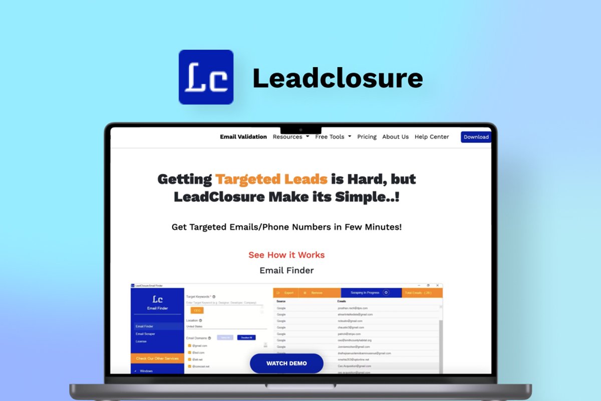 Generate limitless leads with 41% off LeadClosure