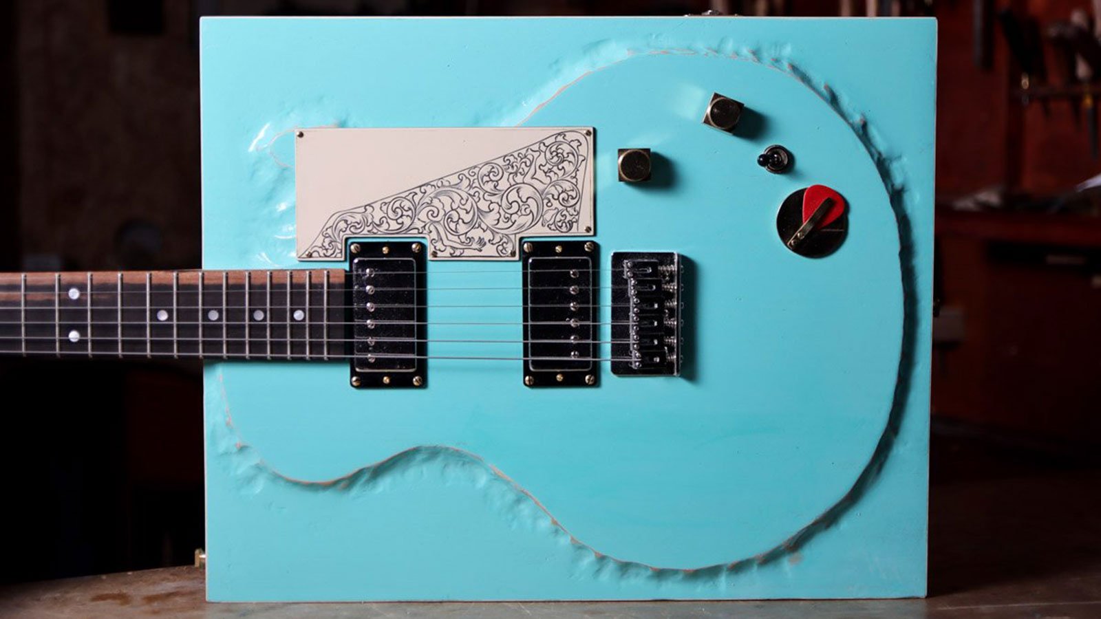 Uri Tuchman reinvents the one-decrease… by making no cuts: meet the YouTuber’s bonkers sq. guitar originate