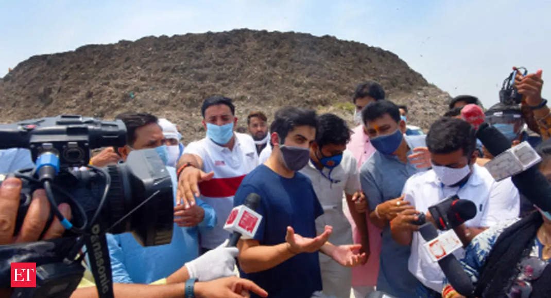 Ghazipur landfill would maybe be decimated in 3 yrs: Gambhir
