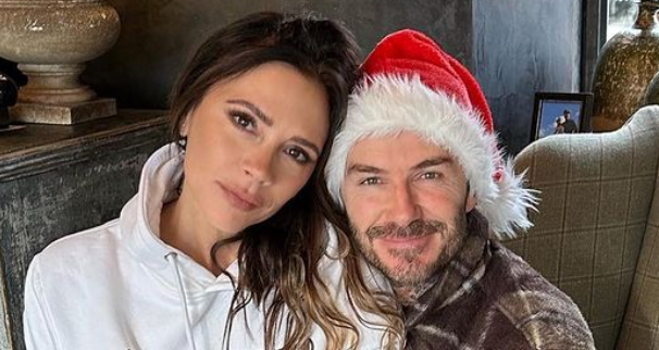 Victoria Beckham Wore an ‘All I Desire For Christmas is David Beckham’ Hoodie and Denims—Glance Pics