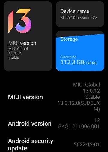 Android 12-basically basically based MIUI Global 13.0.12 Exact brings December’s security patch to Xiaomi Mi 10T Legitimate users