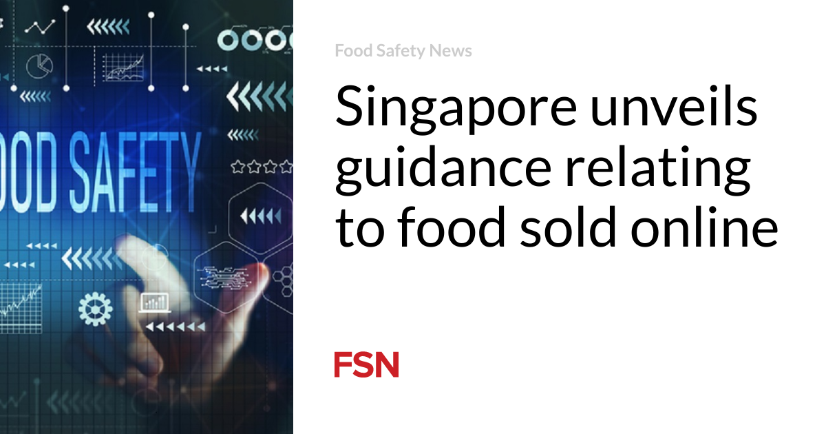 Singapore unveils steerage touching on to food bought online