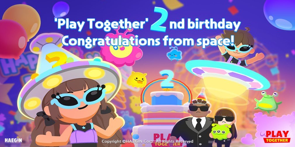 Play Collectively is celebrating its 2nd anniversary with puny one aliens and quite a lot of rewards